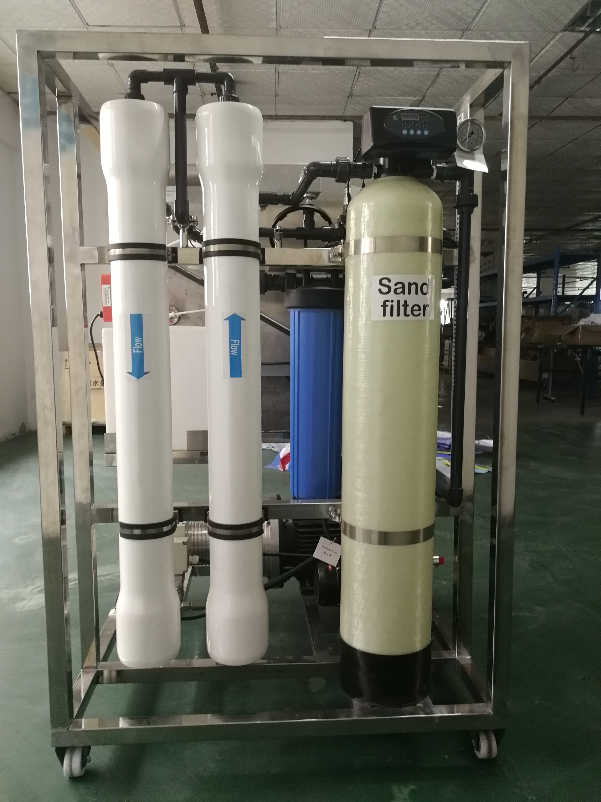 Seawater to drinking water machineHYROSeawater desalinationRO desalination plantMarine water